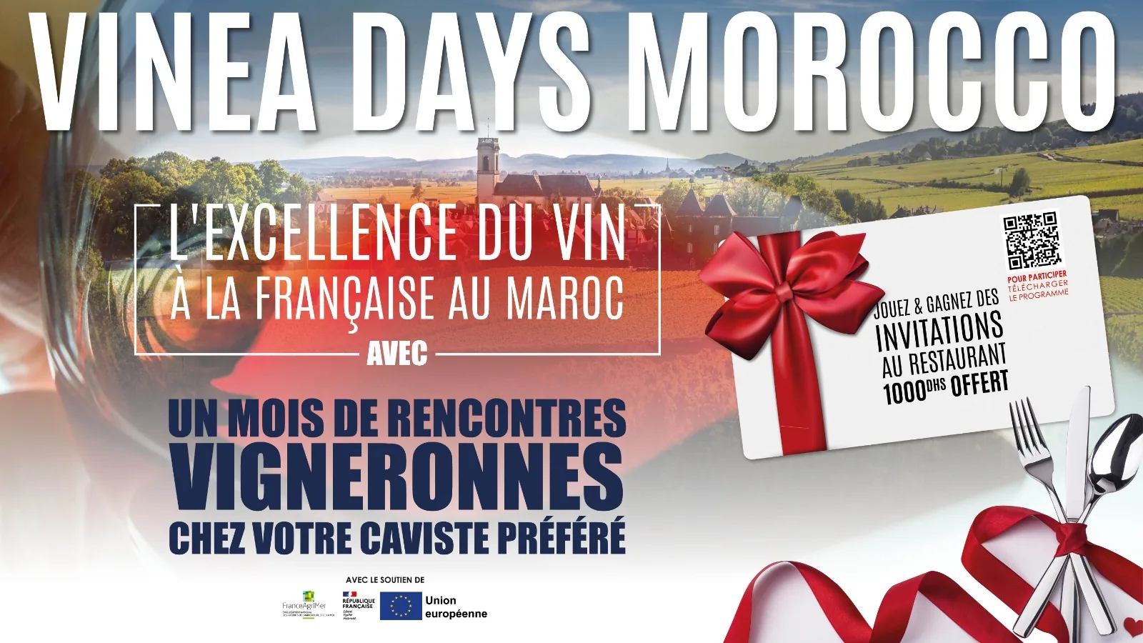 Affiche des Vinéa Days Morocco 2026