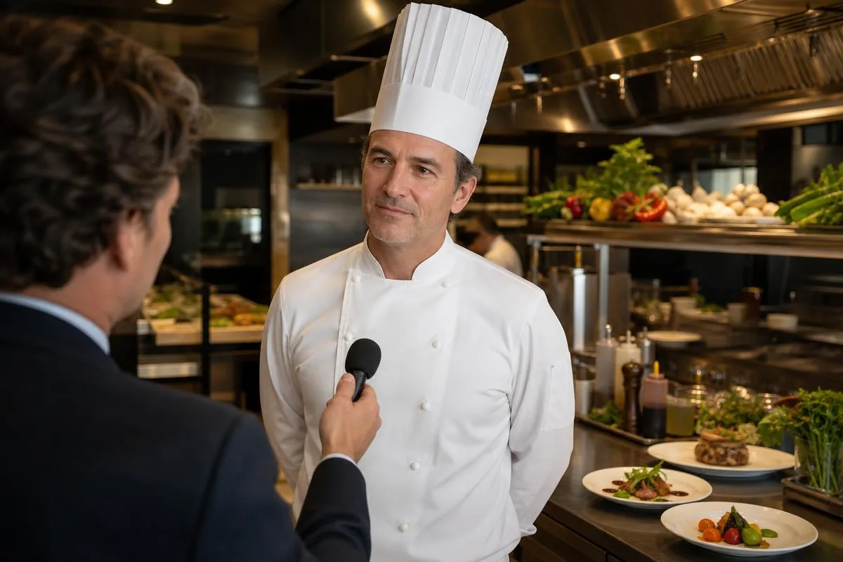 Interview de chef et talents culinaires au Maroc