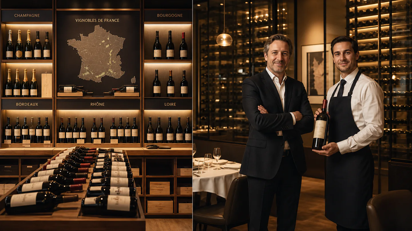 Services Vin&eacute;a pour cavistes, &eacute;piceries fines, sommeliers et restaurateurs