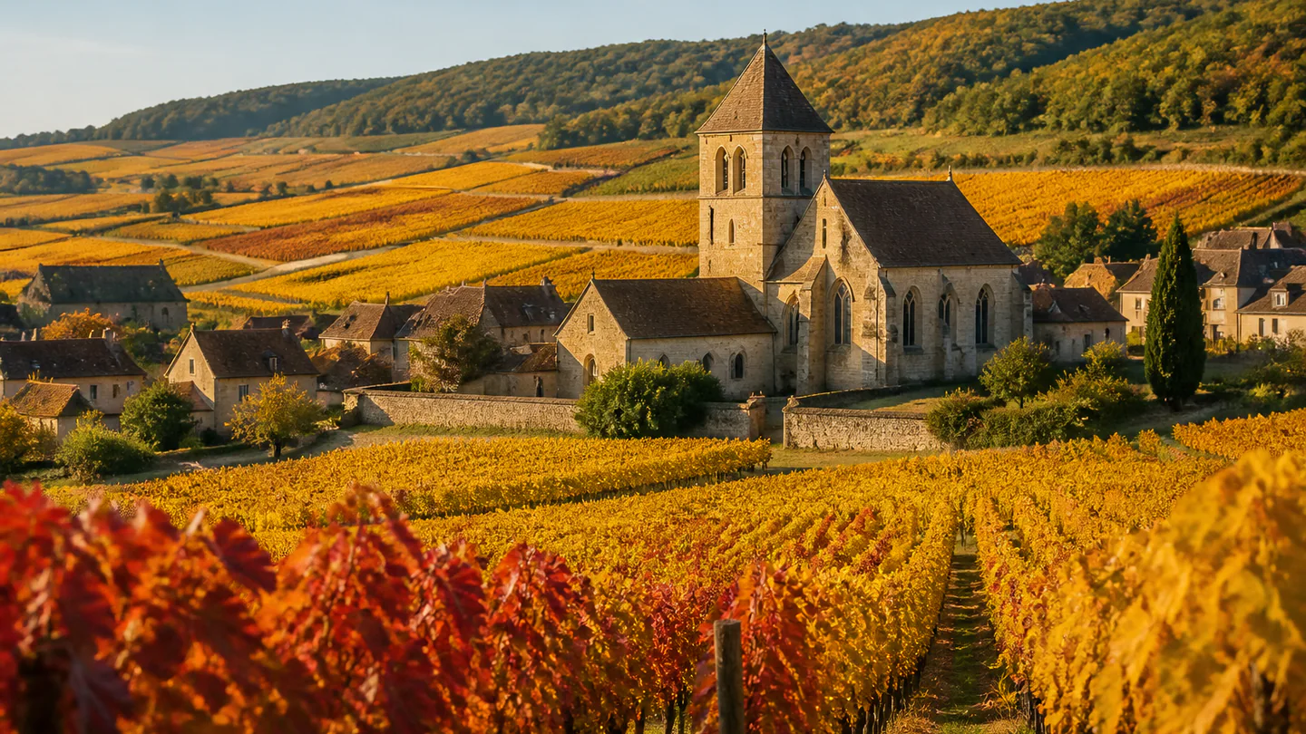 Vins de Bourgogne, terroirs de Pinot Noir et Chardonnay